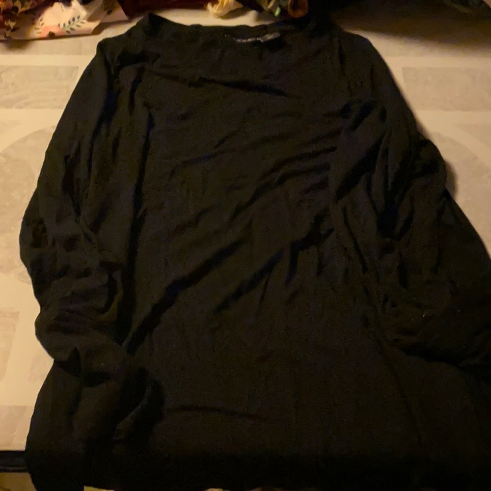 Black Tahari top